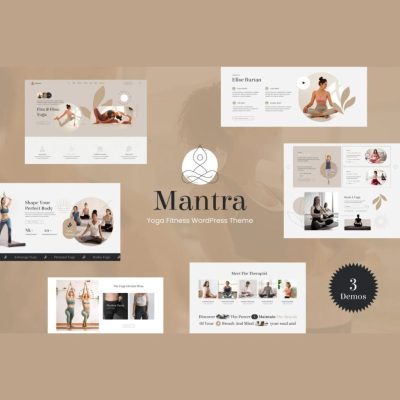 Mantra - Yoga Fitness WordPress Theme