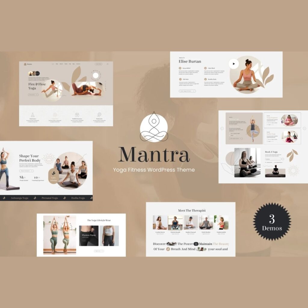 Mantra - Yoga Fitness WordPress Theme