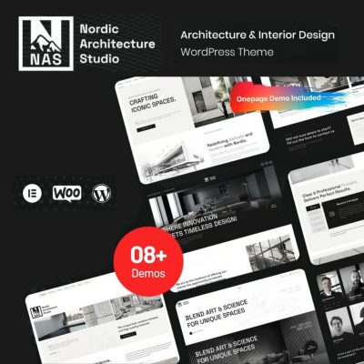 Nordic β Architecture & Interior Design WordPress Theme