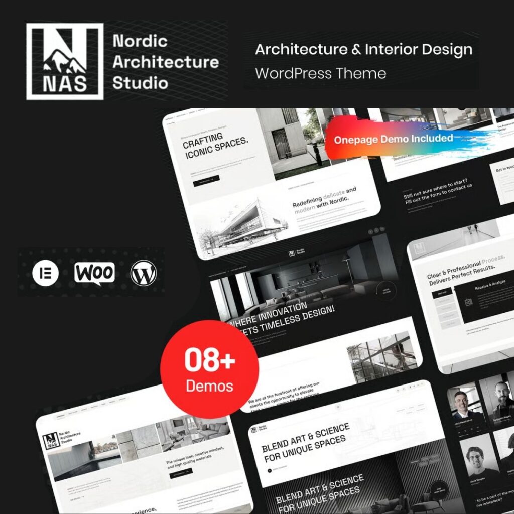 Nordic – Architecture & Interior Design WordPress Theme