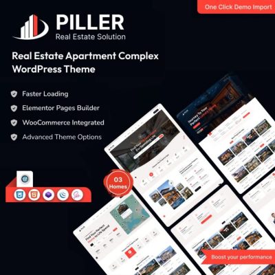 Piller β Real Estate WordPress Theme