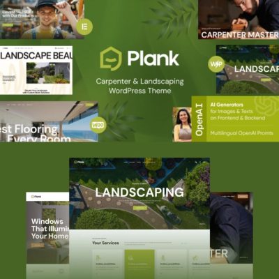 Plank β Carpenter, Flooring & Woodworker WordPress Theme