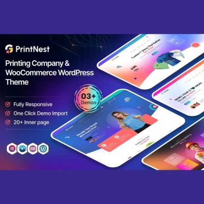 PrintNest β Printing Company & WooCommerce WordPress Theme