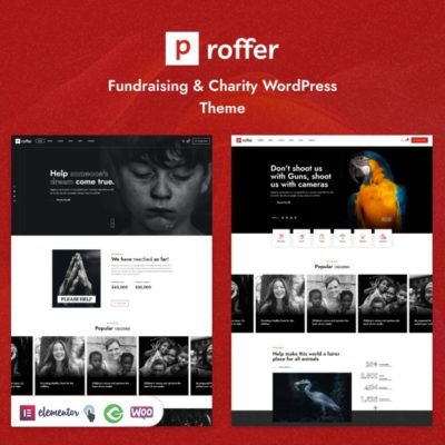 Proffer β Fundraising & Charity WordPress Theme