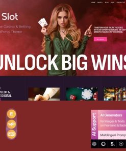 Slot – Online Casino & Betting WordPress Theme