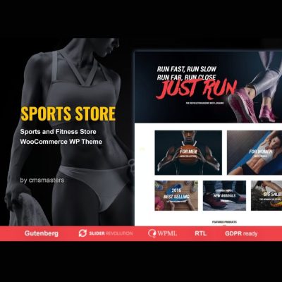 Sports Store β WooCommerce WordPress Theme
