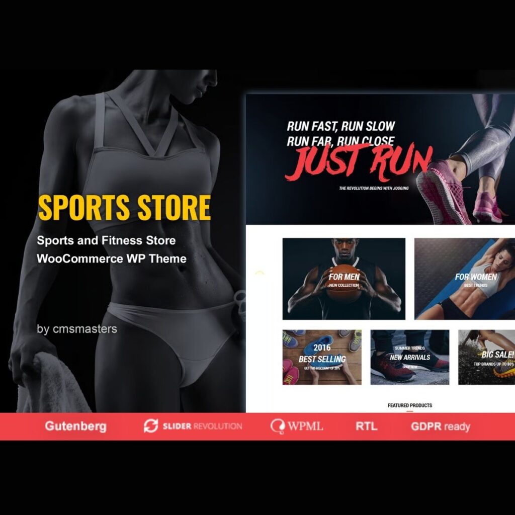 Sports Store – WooCommerce WordPress Theme