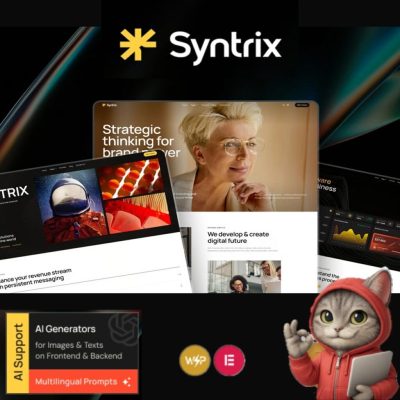 Syntrix β Business IT Solutions WordPress Theme