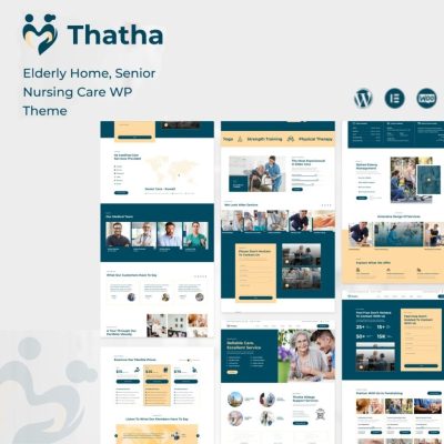 Thatha β Elderly Home & Senior Nursing Care WordPress Theme