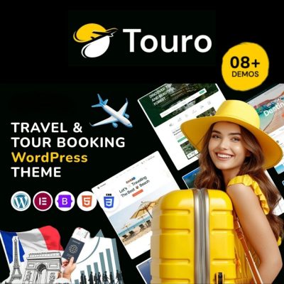 Touro β Travel & Tour Booking Agency WordPress Theme