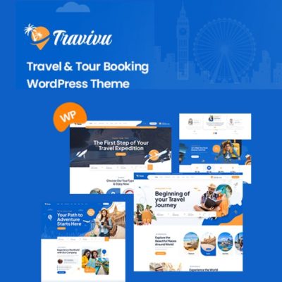 Travivu β Travel & Tour Booking WordPress Theme