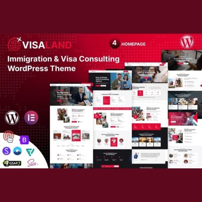 Visaland β Immigration and Visa Consulting WordPress Theme