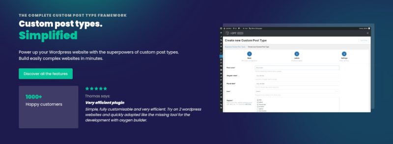 Advanced Custom Post Types
